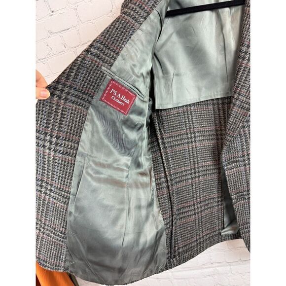 JOS. A. BANK CLOTHIERS vintage Scottish Shetland 100 wool mens jacket blazer - Picture 9 of 15
